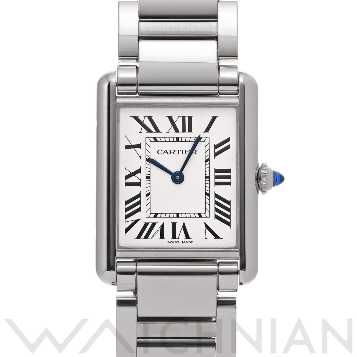 カルティエ タンク マスト LM WSTA0052 シルバー メンズ 時計 【中古】【wristwatch】