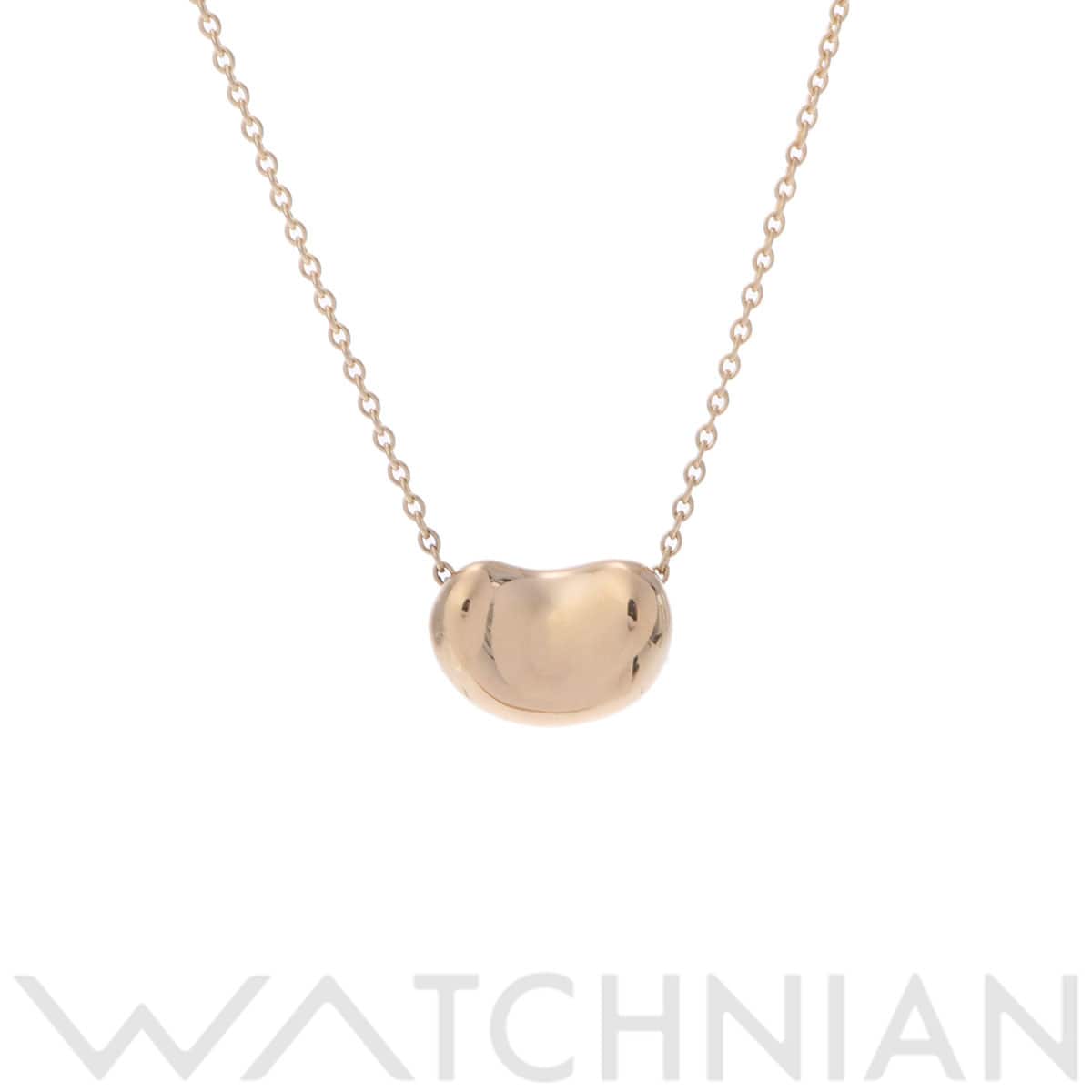 ティファニー ビーンネックレス ゴールド 18Kイエローゴールド レディース ジュエリー 【中古】【jewelry】