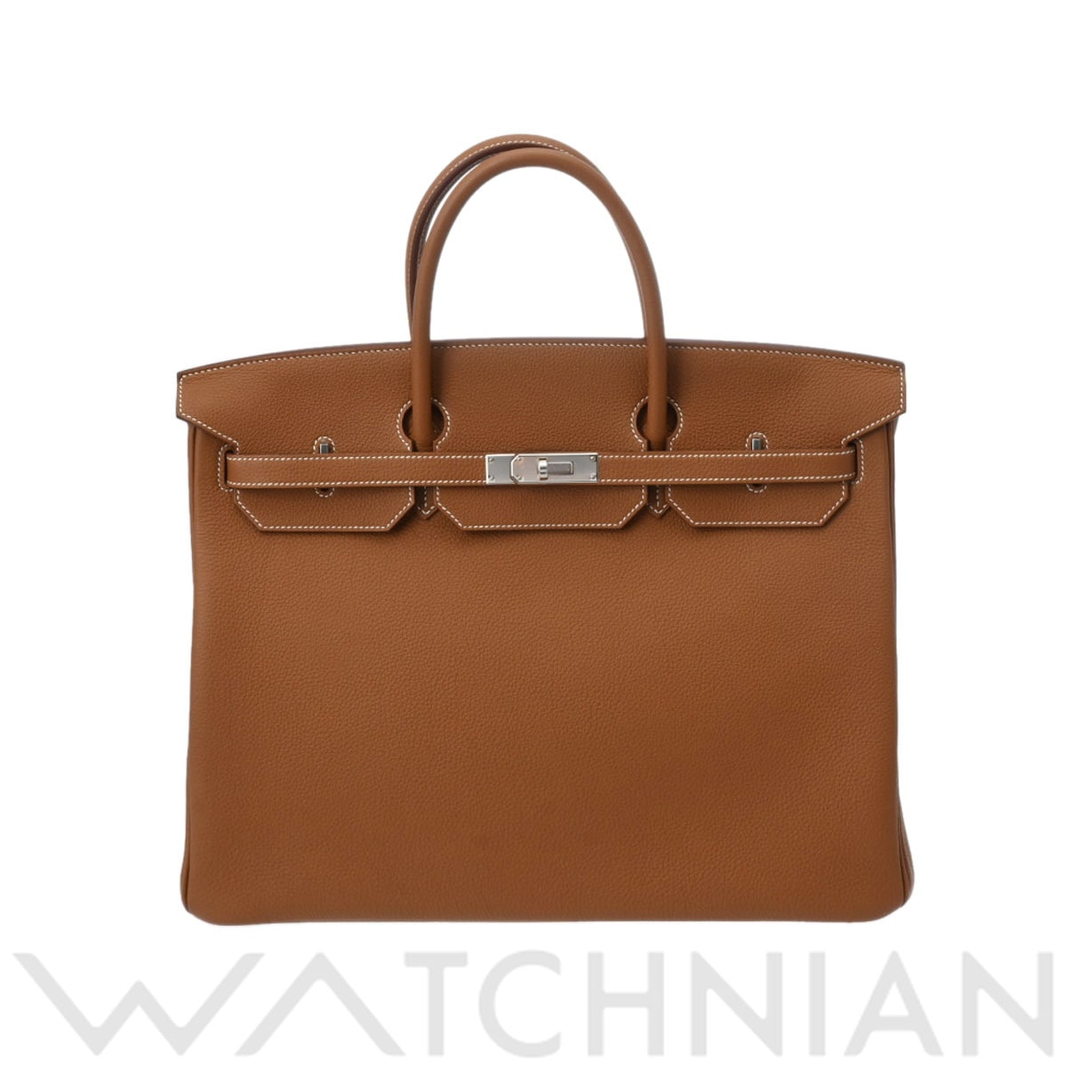 エルメス バーキン 40 ゴールド トゴ ユニセックス バッグ 【未使用】【bag】