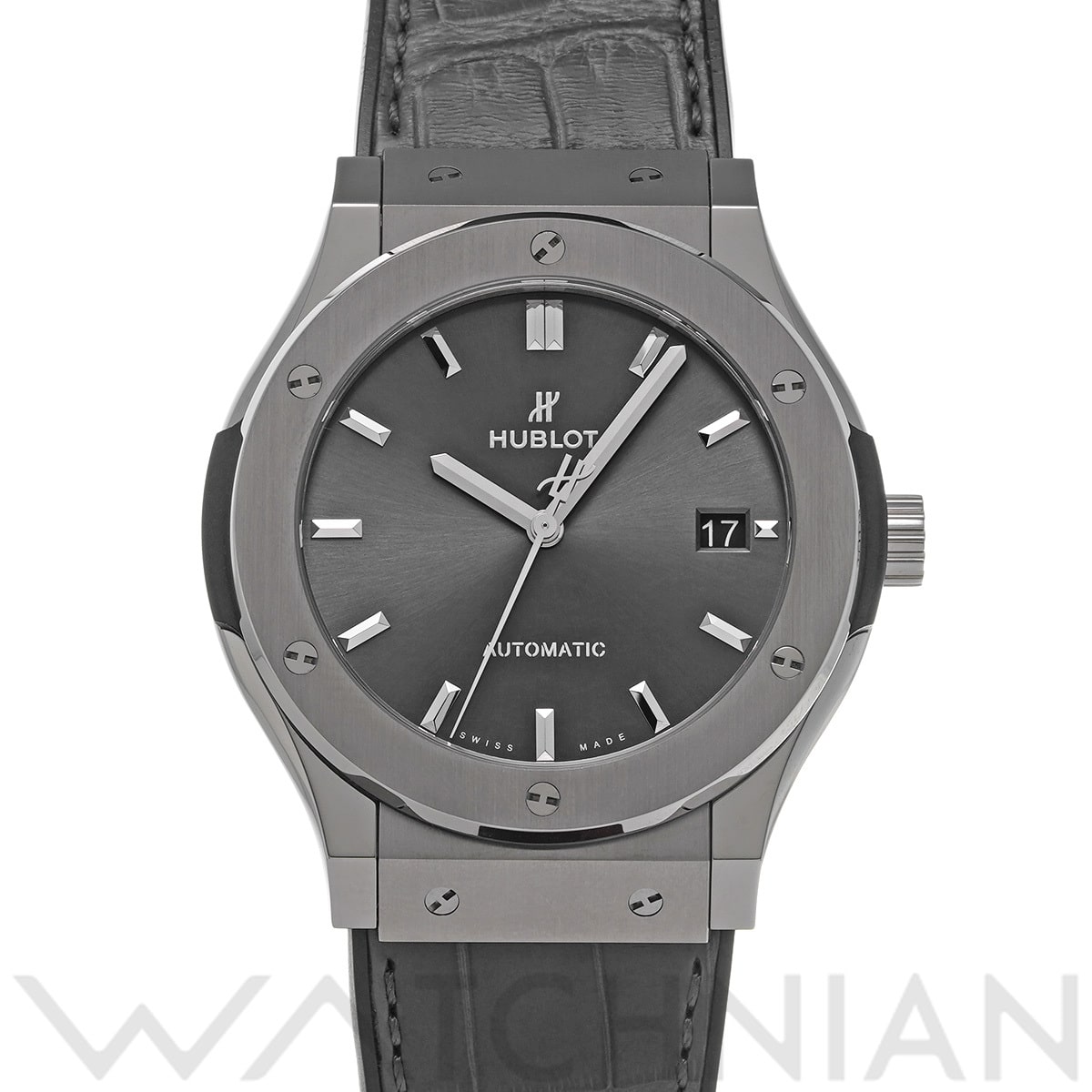 ウブロ クラシックフュージョン チタニウム レーシンググレー 511.NX.7071.LR グレー メンズ 時計 【中古】【wristwatch】