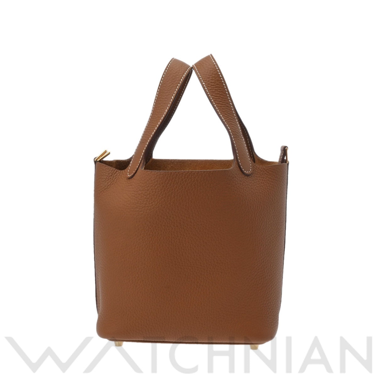 エルメス ピコタンロック PM モノクローム ゴールド/ゴールド金具 トリヨンクレマンス レディース バッグ 【未使用】【bag】