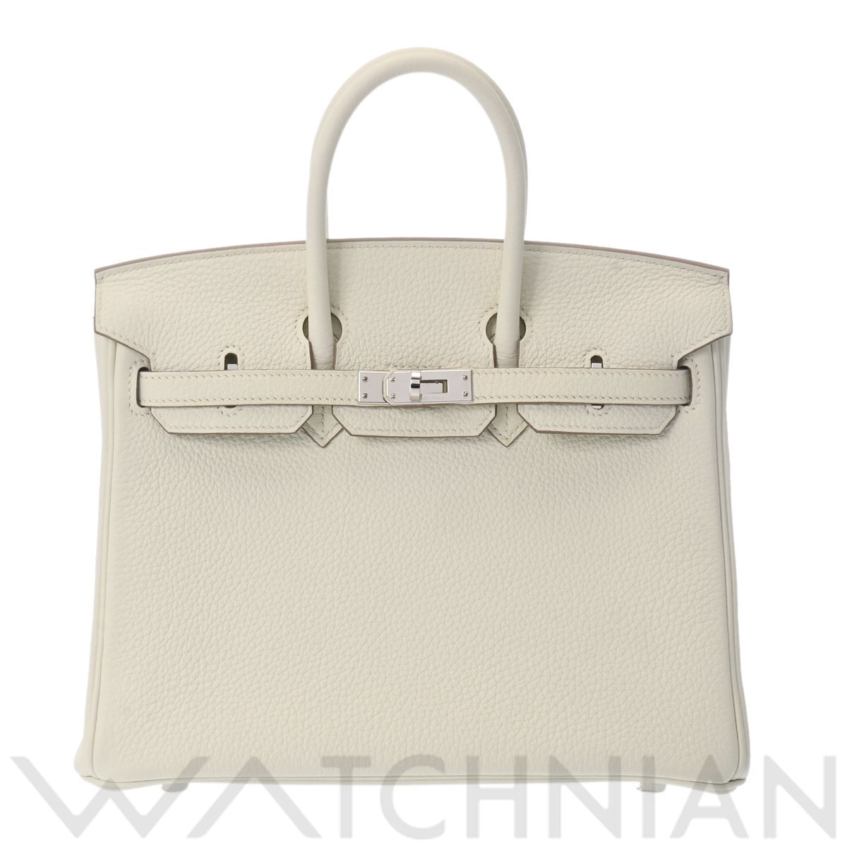 エルメス バーキン 25 マッシュルーム/パラジウム金具 トゴ レディース バッグ 【未使用】【bag】