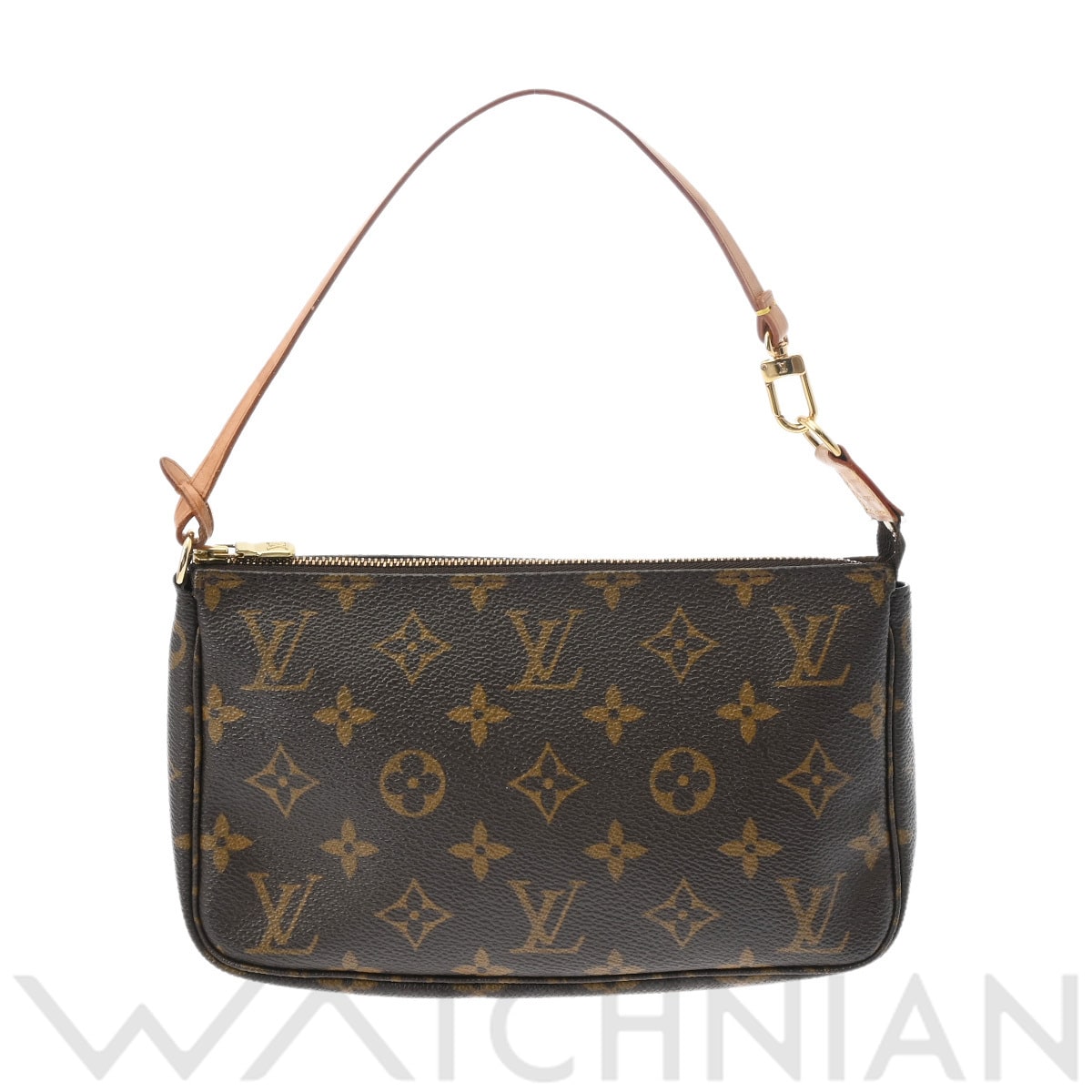 ルイ ヴィトン モノグラム ポシェット アクセソワール ブラウン M51980 モノグラムキャンバス レディース 【中古】【bag】