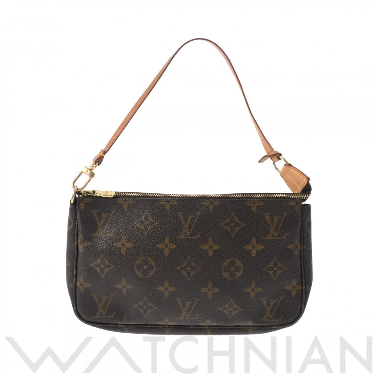 ルイ ヴィトン モノグラム ポシェット アクセソワール ブラウン M51980 モノグラムキャンバス レディース 【中古】【bag】