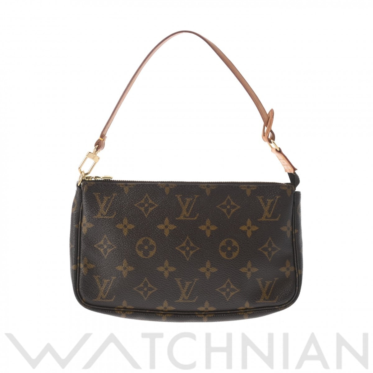 ルイ ヴィトン モノグラム ポシェット アクセソワール ブラウン M51980 モノグラムキャンバス レディース 【中古】【bag】