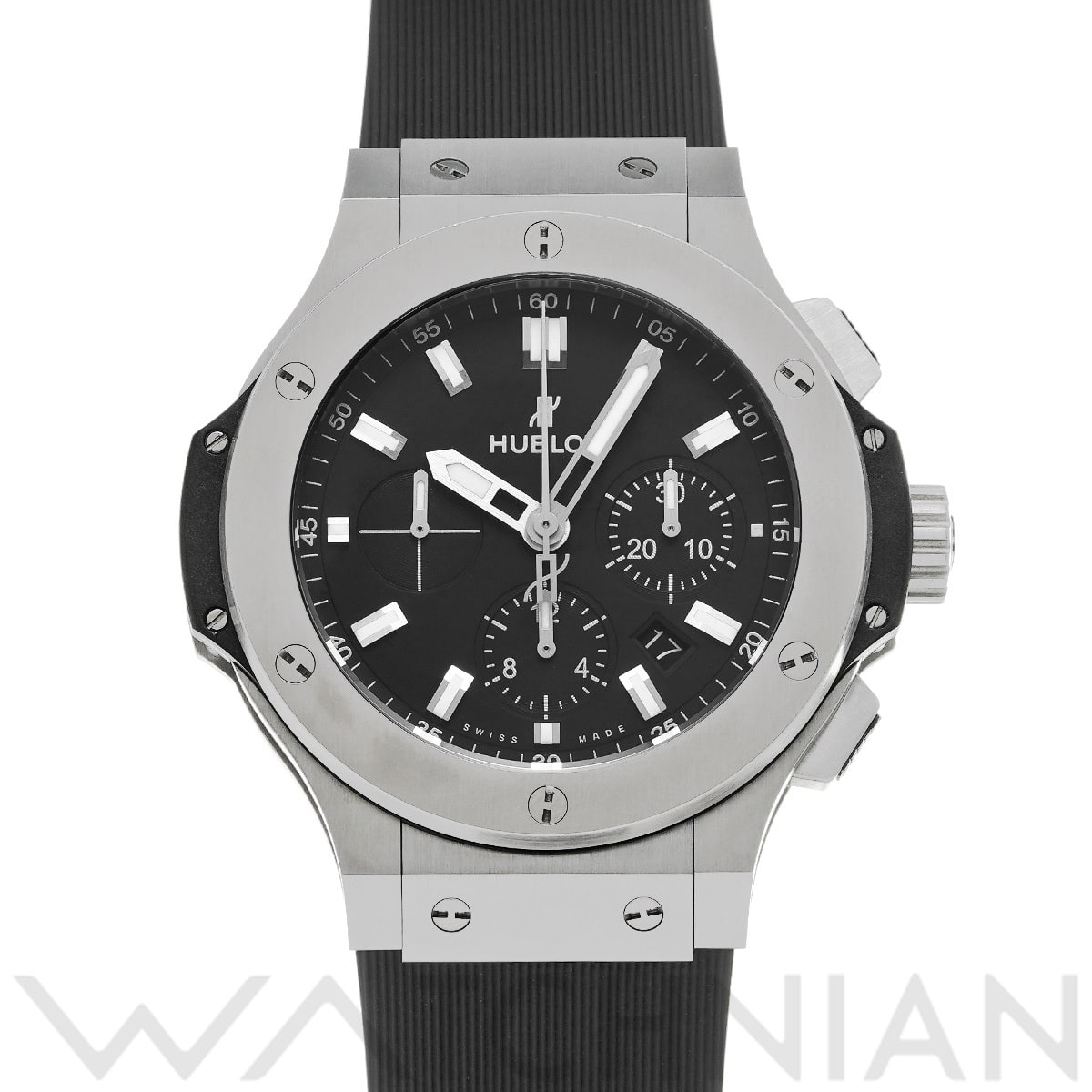 ウブロ ビッグバン スチール 301.SX.1170.RX ブラック メンズ 時計 【中古】【wristwatch】