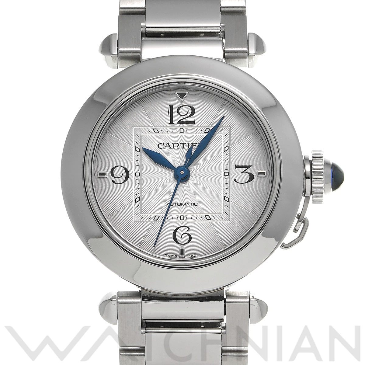カルティエ パシャ ドゥ カルティエ 35mm WSPA0013 シルバー ユニセックス 時計 【中古】【wristwatch】