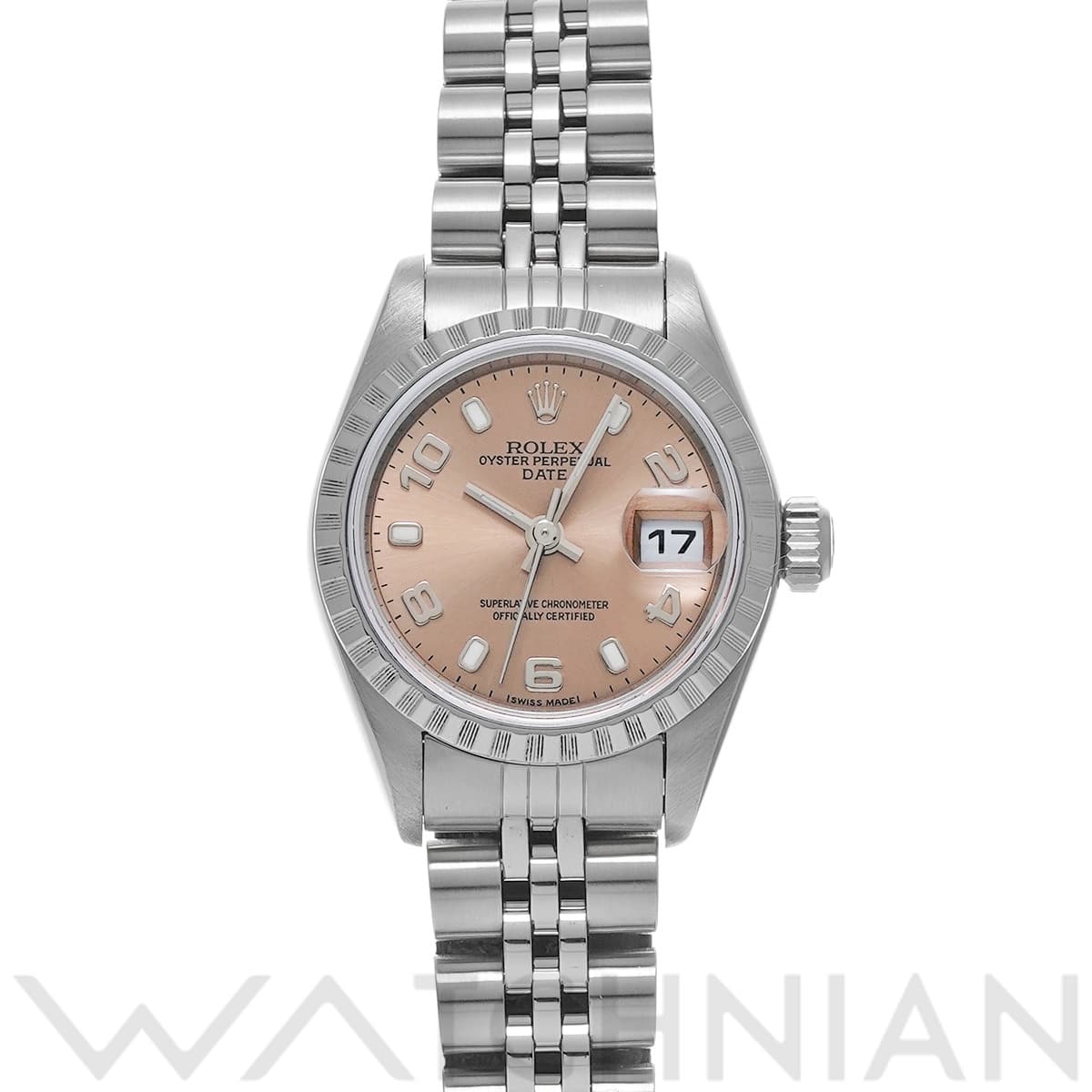 ロレックス オイスターパーペチュアル デイト 79240 ピンク レディース 時計 【中古】【wristwatch】