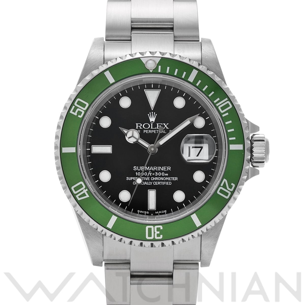 ロレックス サブマリーナ デイト 16610LV ブラック メンズ 時計 【中古】【wristwatch】