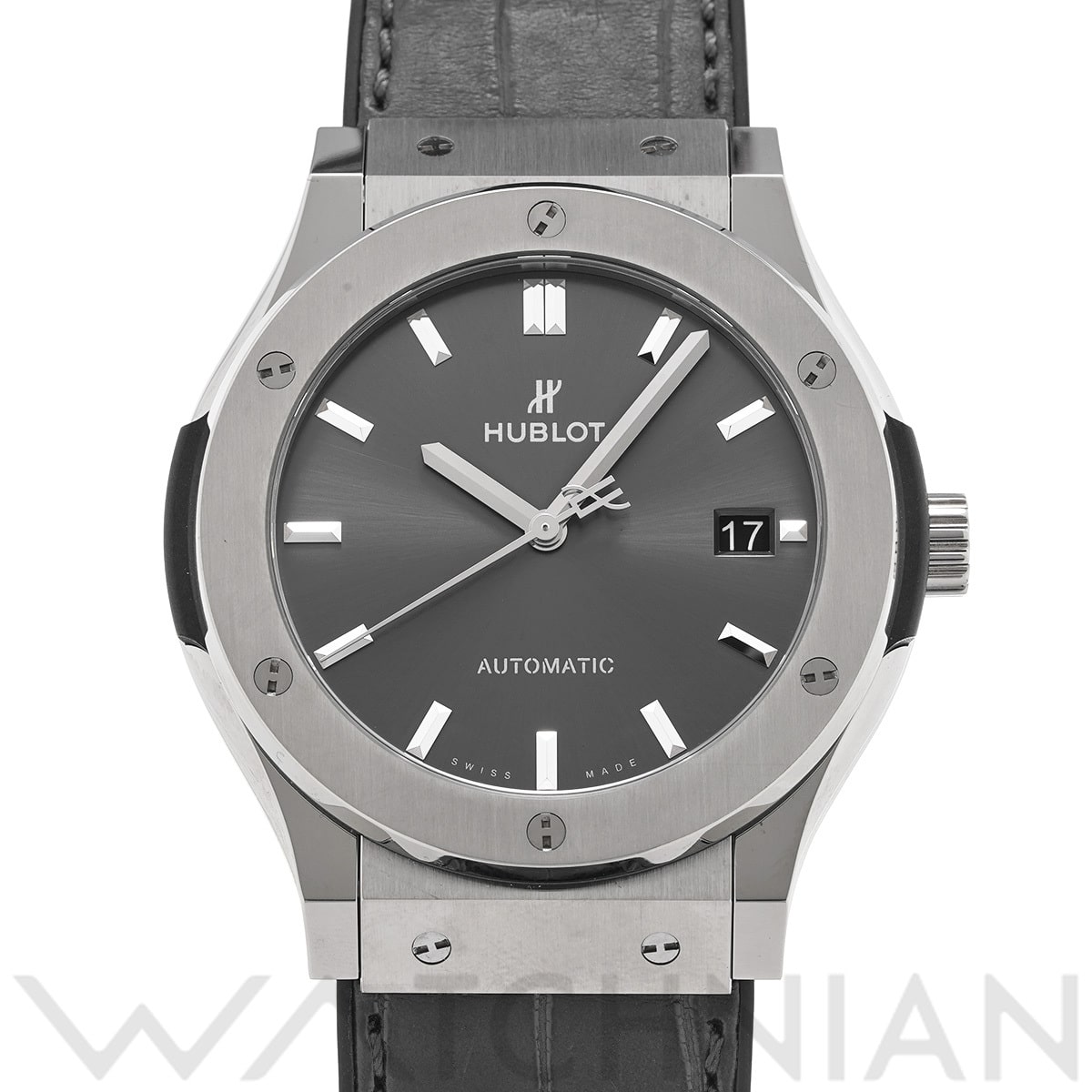 ウブロ クラシックフュージョン チタニウム レーシンググレー 511.NX.7071.LR グレー メンズ 時計 【中古】【wristwatch】