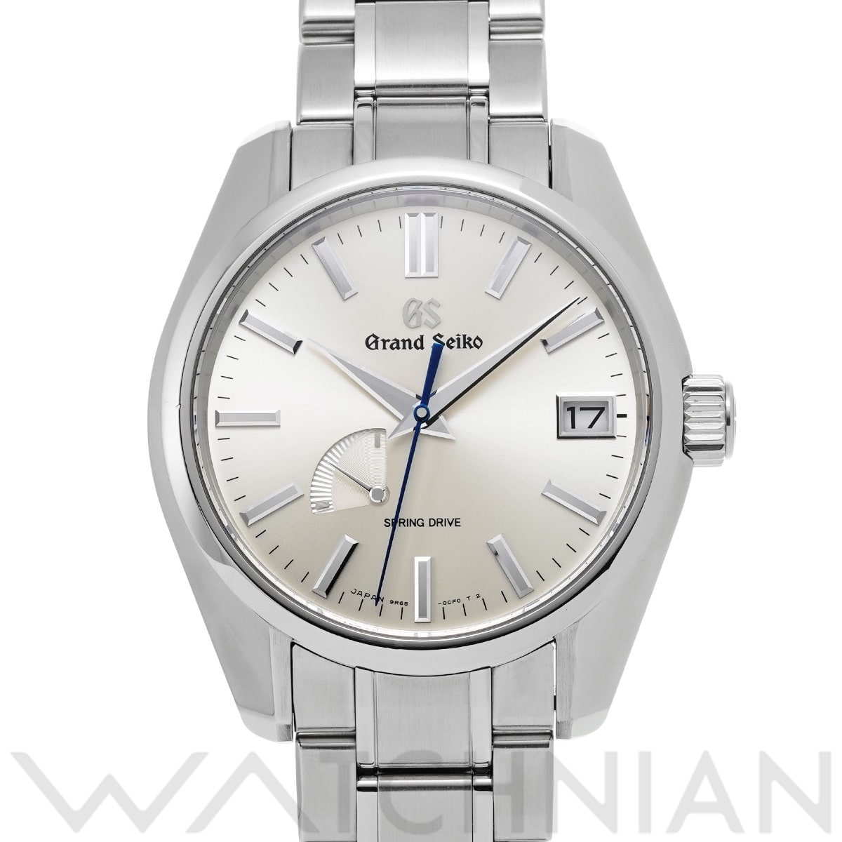 グランドセイコー ヘリテージコレクション スプリングドライブ SBGA373 シルバー メンズ 時計 【中古】【wristwatch】