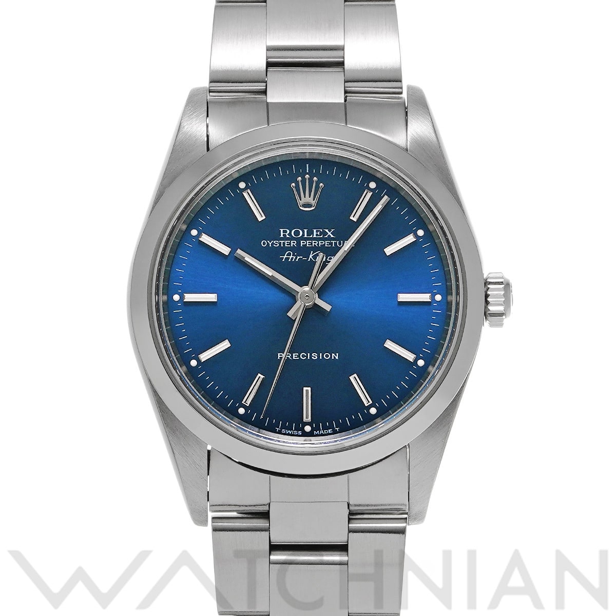 ロレックス エアキング 14000 ブルー メンズ 時計 【中古】【wristwatch】