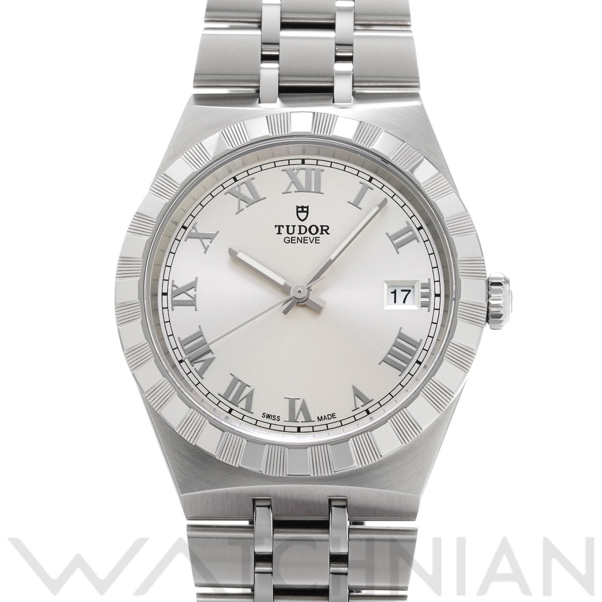 チューダー / チュードル ロイヤル 28500 シルバー メンズ 時計 【中古】【wristwatch】