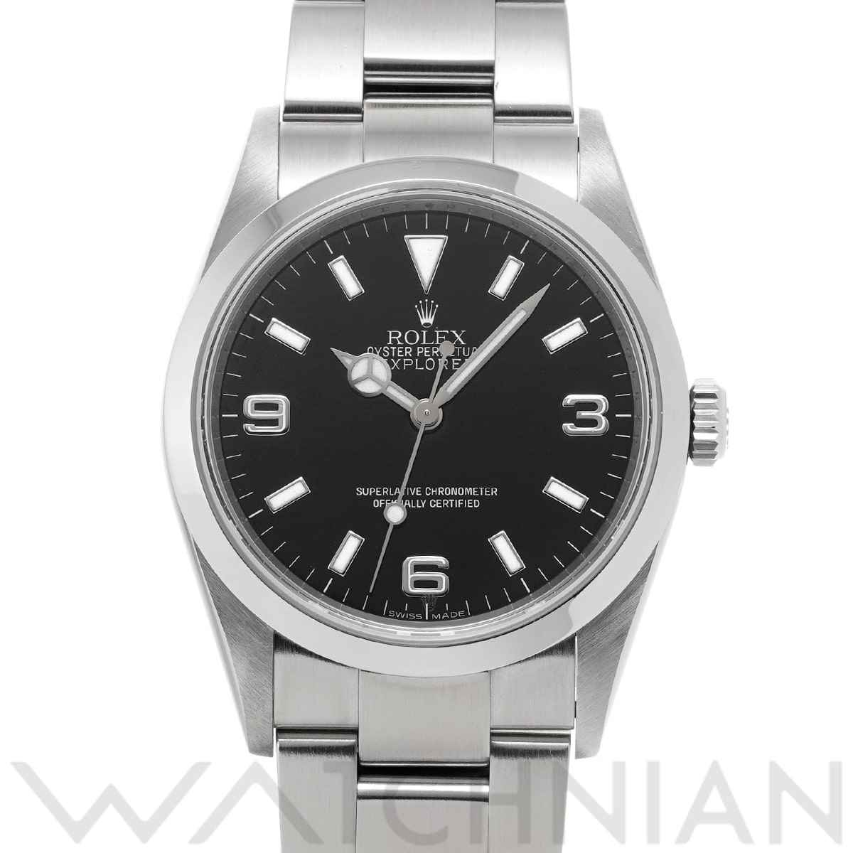 ロレックス エクスプローラー 114270 ブラック メンズ 時計 【中古】【wristwatch】