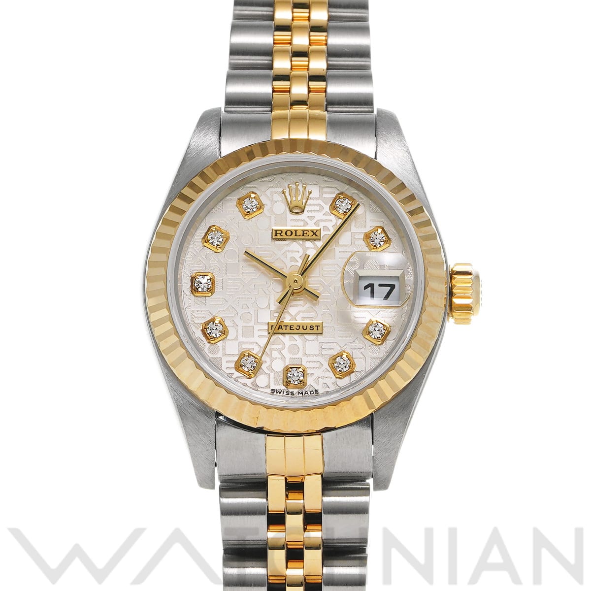 ロレックス デイトジャスト 79173G シルバーコンピュータ/ダイヤモンド レディース 時計 【中古】【wristwatch】