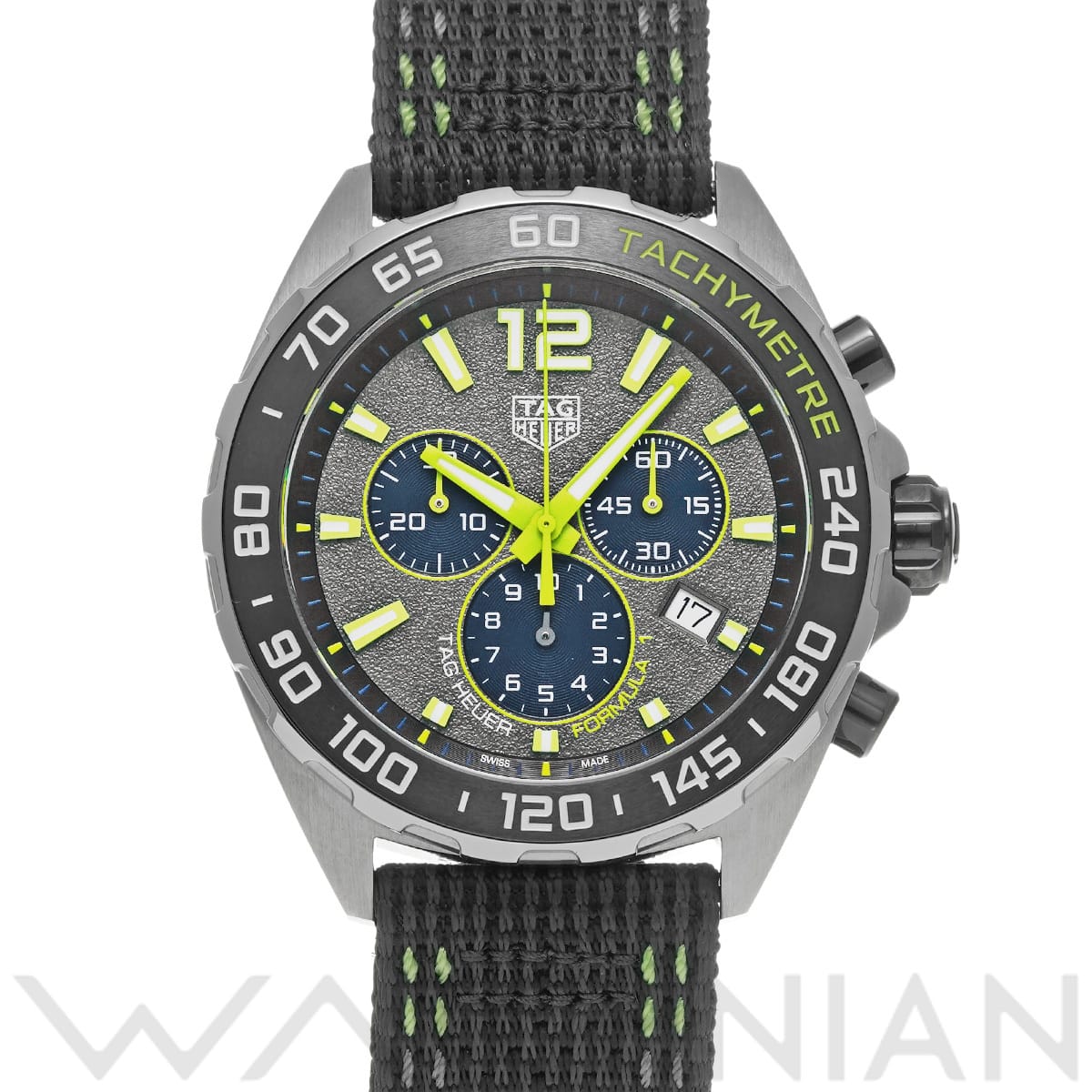 タグ ホイヤー フォーミュラ1 クロノグラフ CAZ101AG.FC8304 グレー メンズ 時計 【中古】【wristwatch】