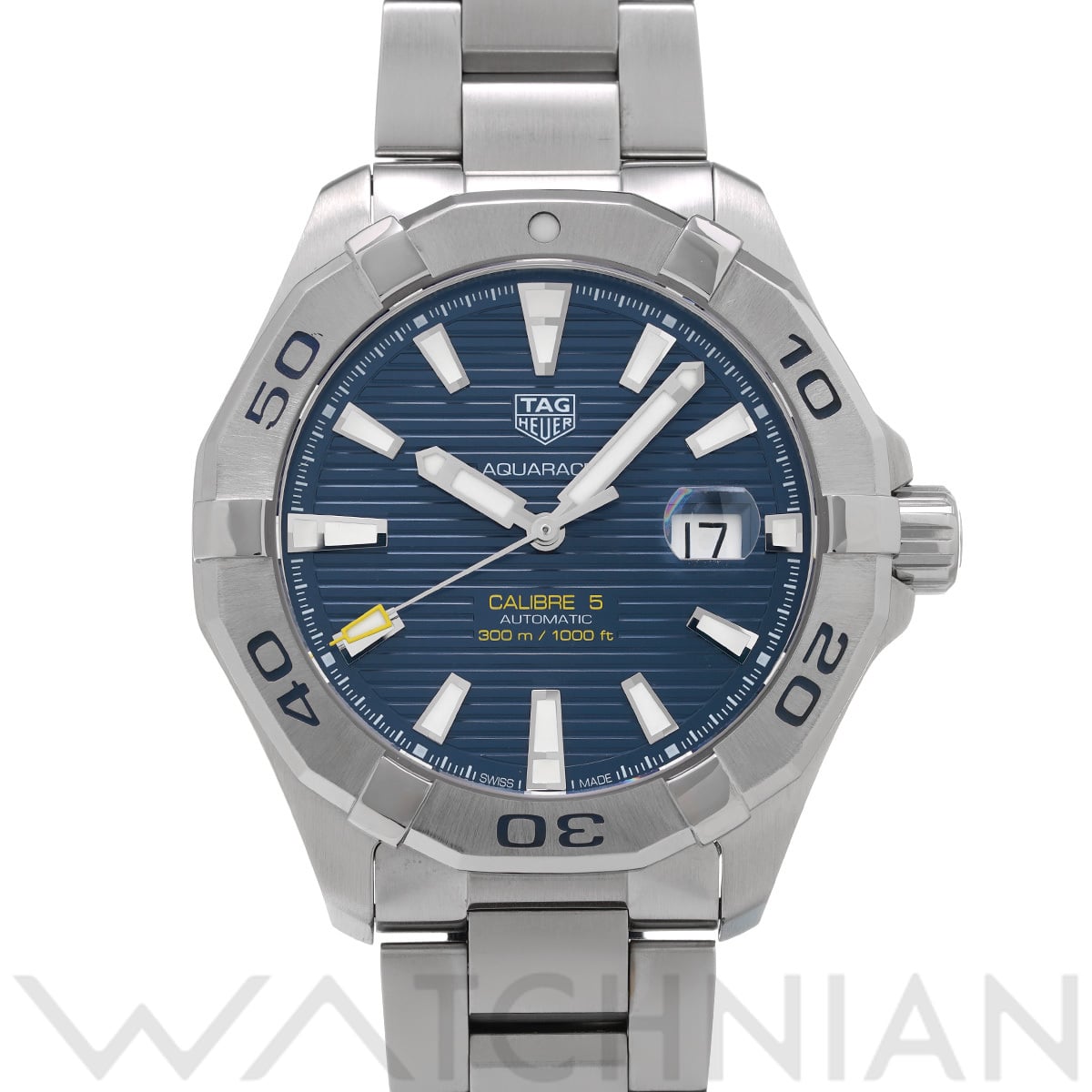 タグ ホイヤー アクアレーサー キャリバー5 WAY2012.BA0927 ブルー メンズ 時計 【中古】【wristwatch】