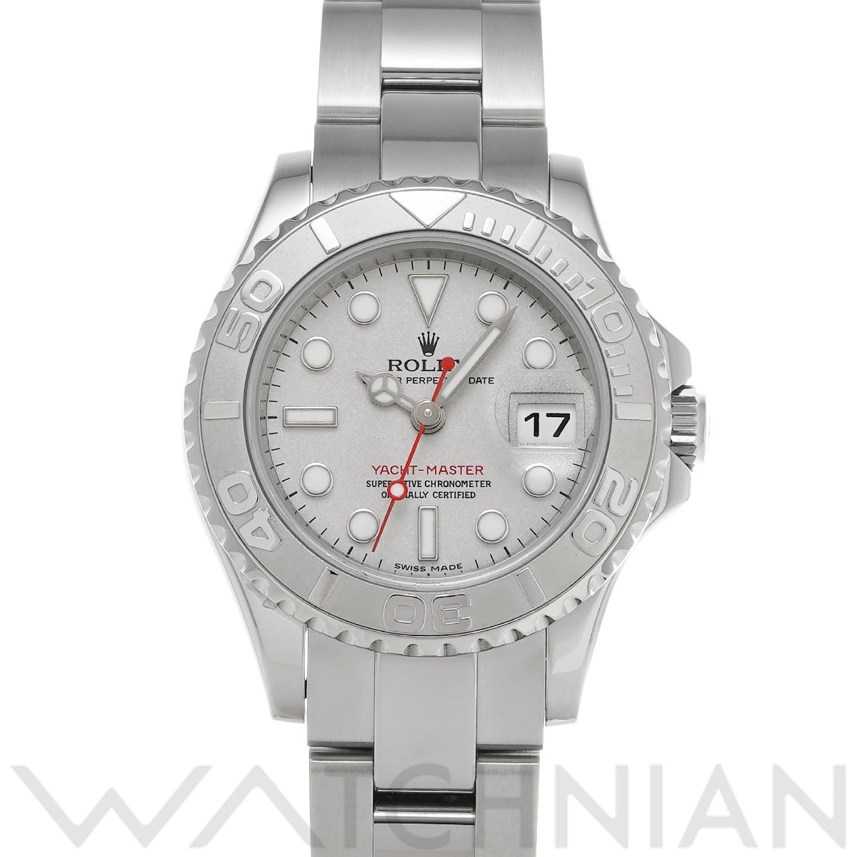 ロレックス ヨットマスター 29 169622 グレー レディース 時計 【中古】【wristwatch】