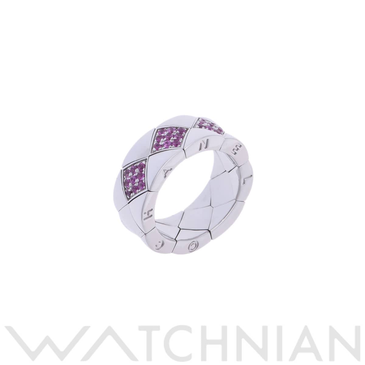 シャネル マトラッセリング #49 シルバー K18ホワイトゴールド WG レディース ジュエリー 【中古】【jewelry】