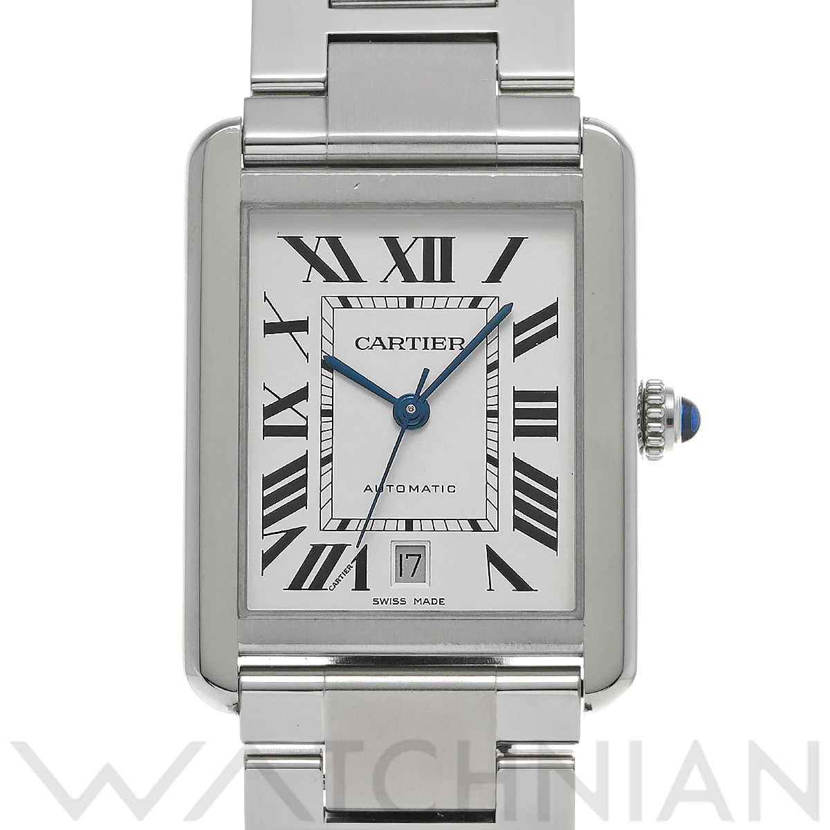 カルティエ タンク ソロ XL W5200028 シルバー メンズ 時計 【中古】【wristwatch】