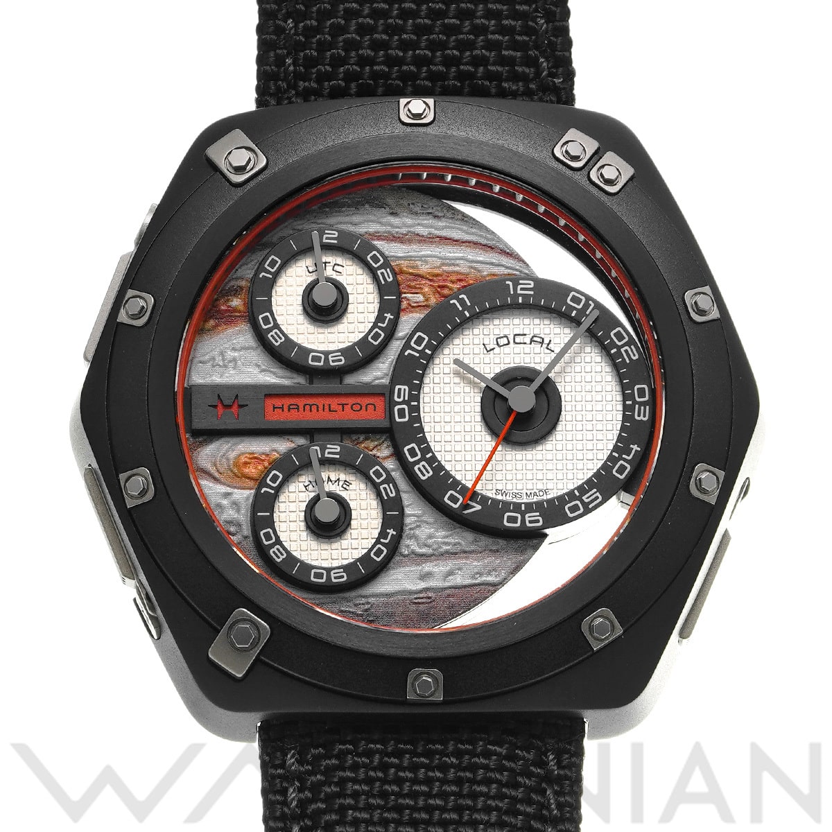 ハミルトン アメリカンクラシック ODC X-03 オート H51598990 スケルトン メンズ 時計 【中古】【wristwatch】