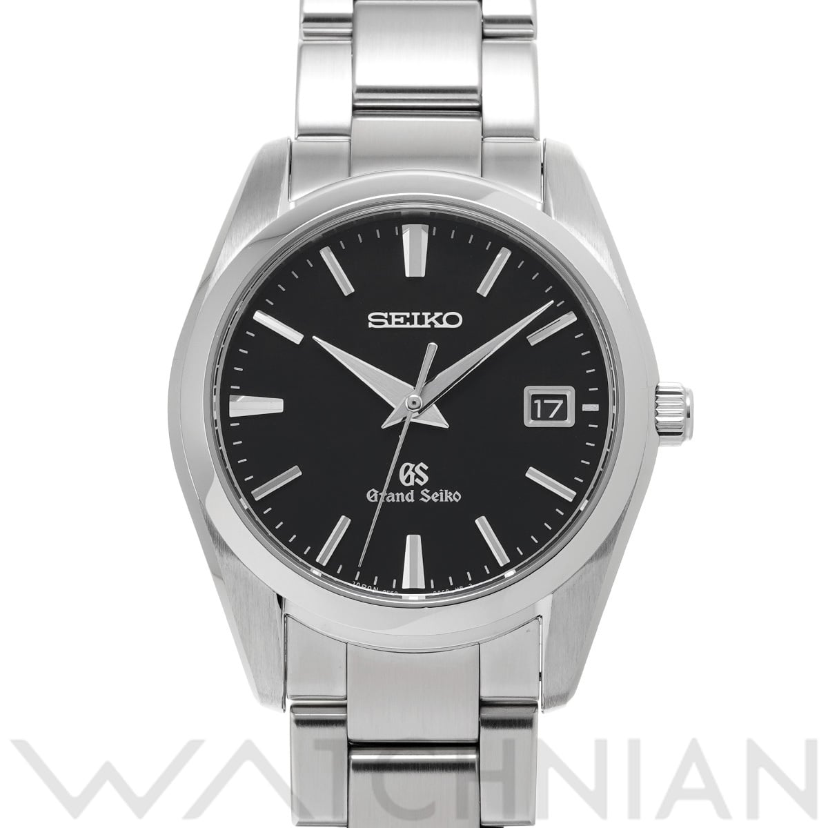 グランドセイコー ヘリテージコレクション クォーツ SBGX061 ブラック メンズ 時計 【中古】【wristwatch】