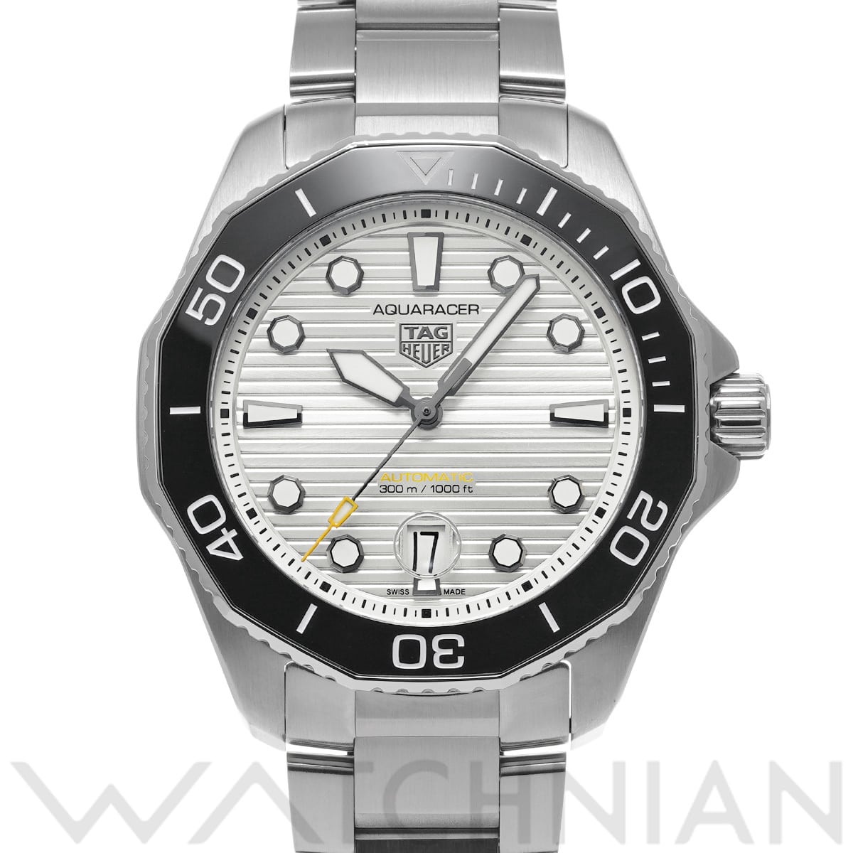 タグ ホイヤー アクアレーサー プロフェッショナル 300 キャリバー5 WBP201C.BA0632 シルバー メンズ 時計 【中古】【wristwatch】