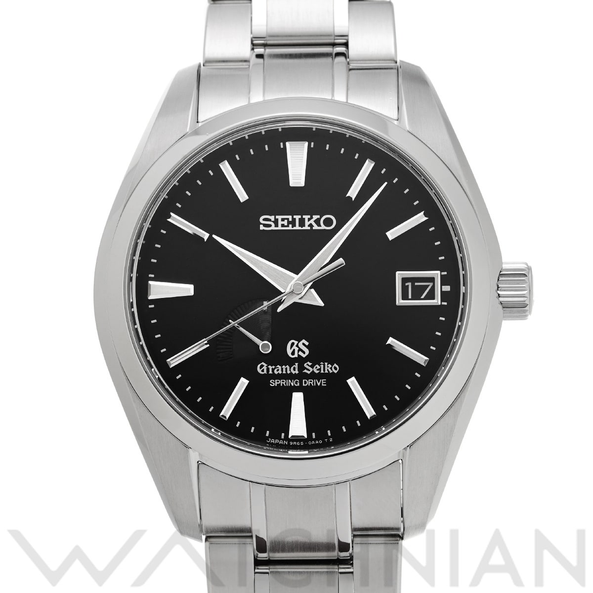 グランドセイコー スプリングドライブ SBGA003 ブラック メンズ 時計 【中古】【wristwatch】