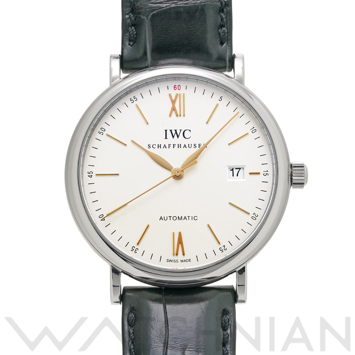 IWC ポートフィノ オートマティック IW356517 シルバー メンズ 時計 【中古】【wristwatch】