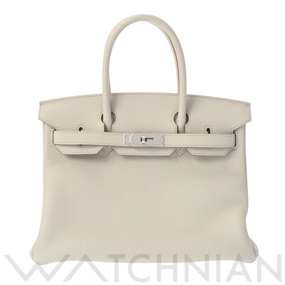 エルメス バーキン 30 ベトン/パラジウム金具 トリヨンクレマンス レディース バッグ 【中古】【bag】