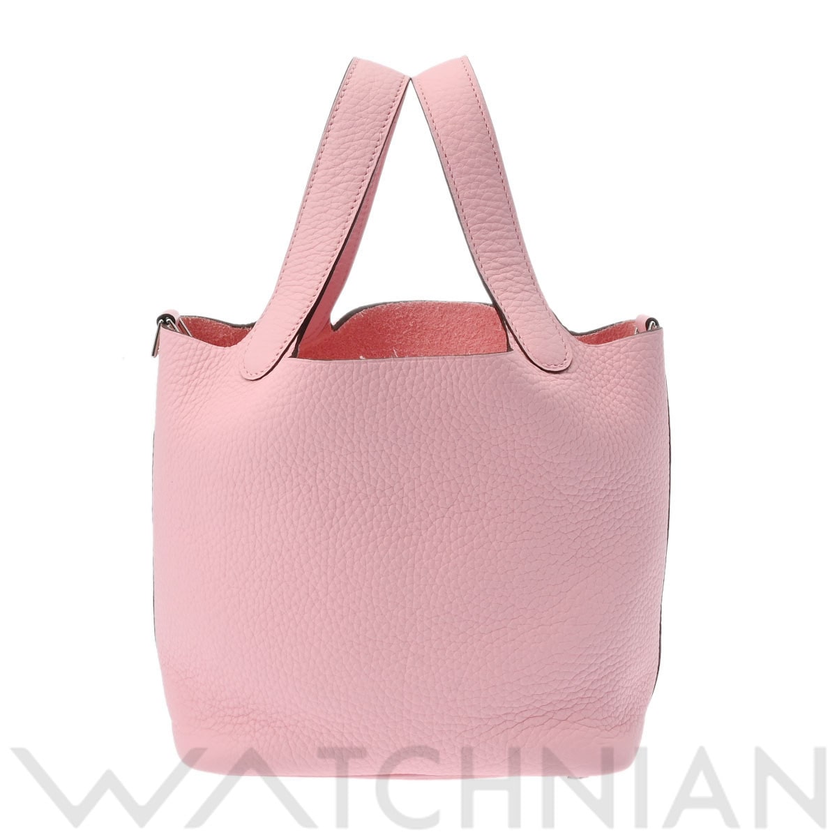 エルメス ピコタン ロック PM ローズサクラ/パラジウム金具 トリヨンクレマンス レディース バッグ 【中古】【bag】