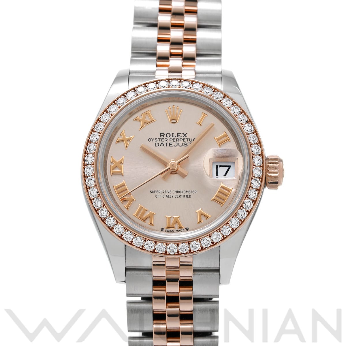 ロレックス レディ デイトジャスト 28 279381RBR ロゼカラー レディース 時計 【中古】【wristwatch】