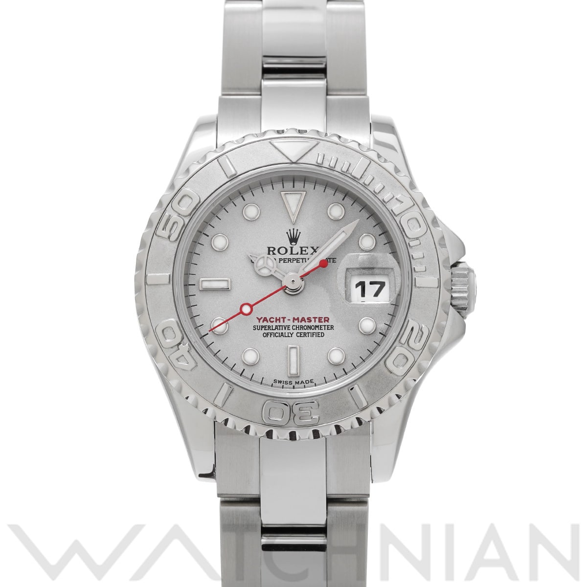 ロレックス ヨットマスター 29 169622 グレー レディース 時計 【中古】【wristwatch】