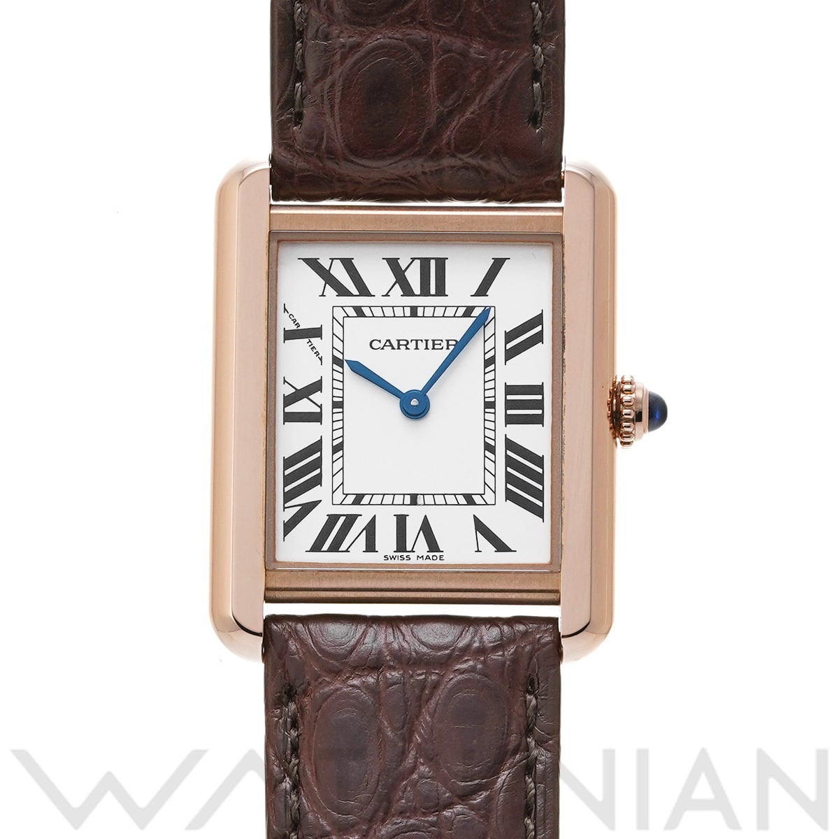 カルティエ タンク ソロ SM W5200024 シルバー レディース 時計 【中古】【wristwatch】