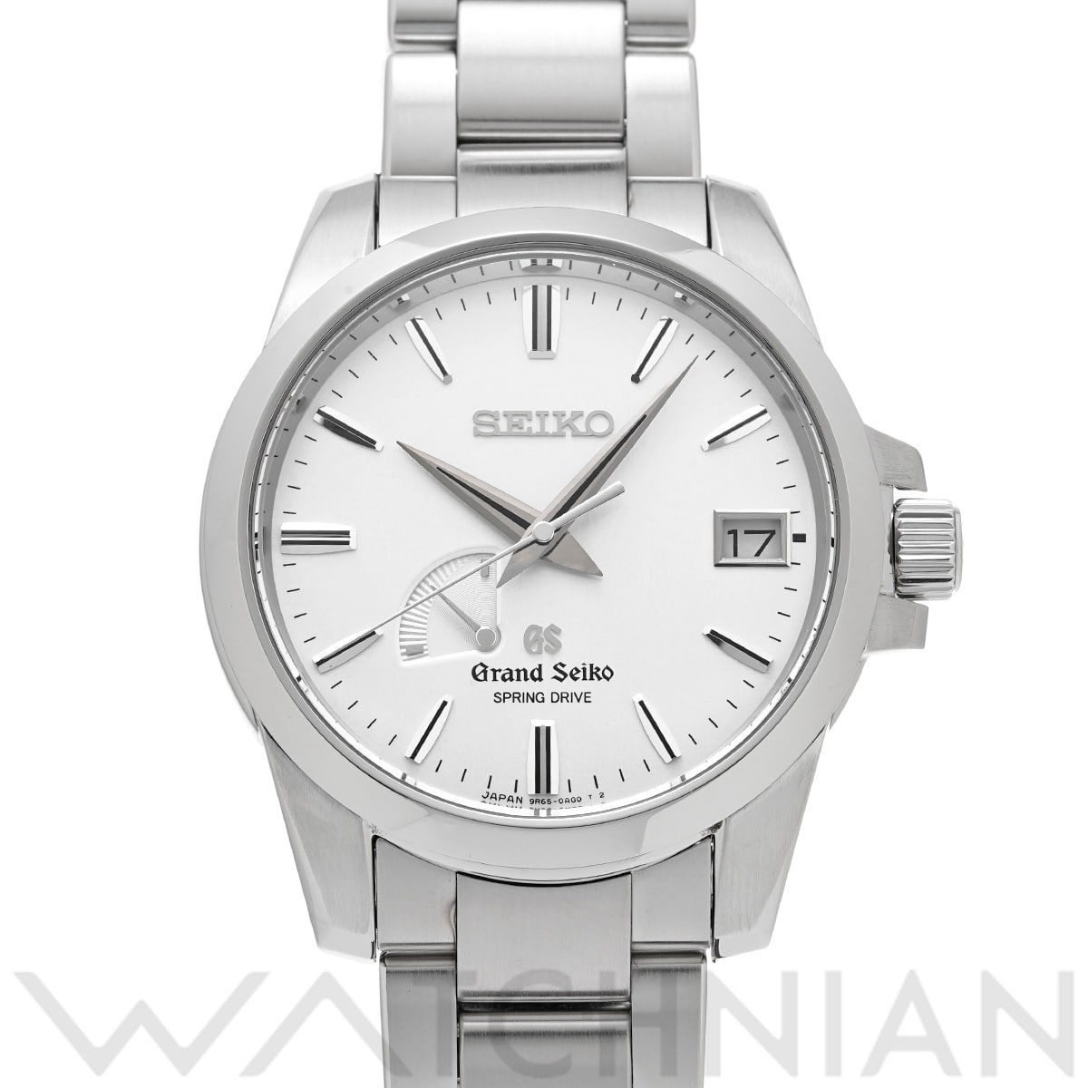 グランドセイコー ヘリテージコレクション スプリングドライブ SBGA015 シルバー メンズ 時計 【中古】【wristwatch】