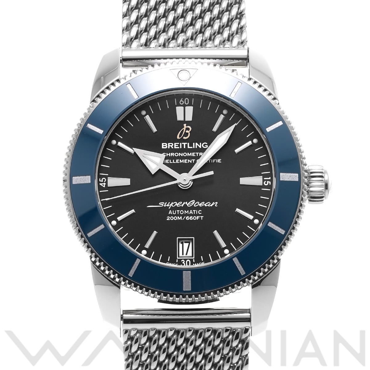 ブライトリング スーパーオーシャン ヘリテージ II 42 AB201016/BF73 ブラック メンズ 時計 【中古】【wristwatch】