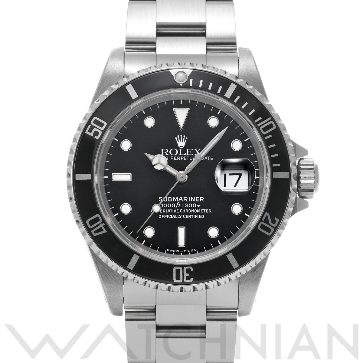 ロレックス サブマリーナ デイト 16610 ブラック メンズ 時計 【中古】【wristwatch】