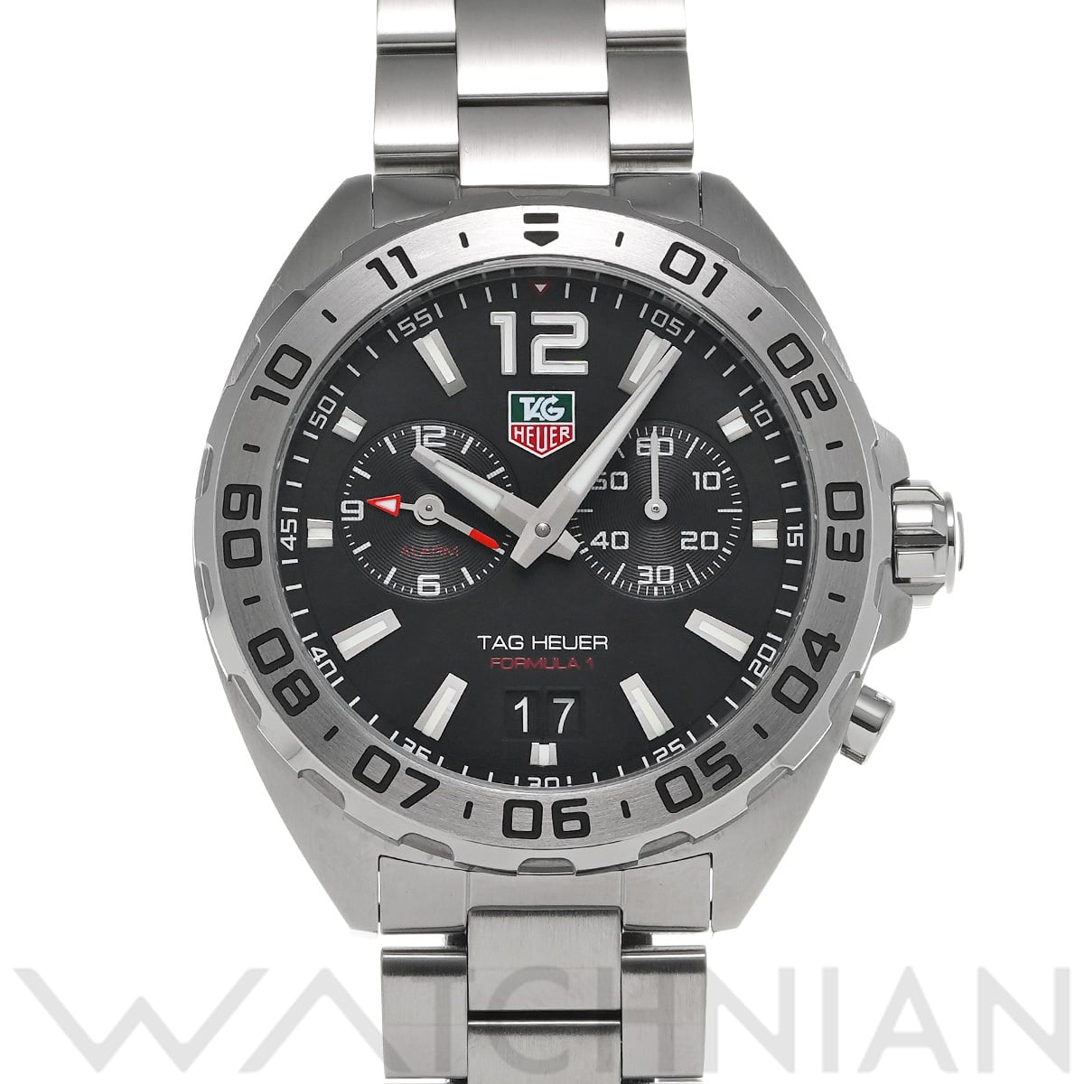 タグ ホイヤー フォーミュラ1 クォーツ WAZ111A.BA0875 ブラック メンズ 時計 【中古】【wristwatch】