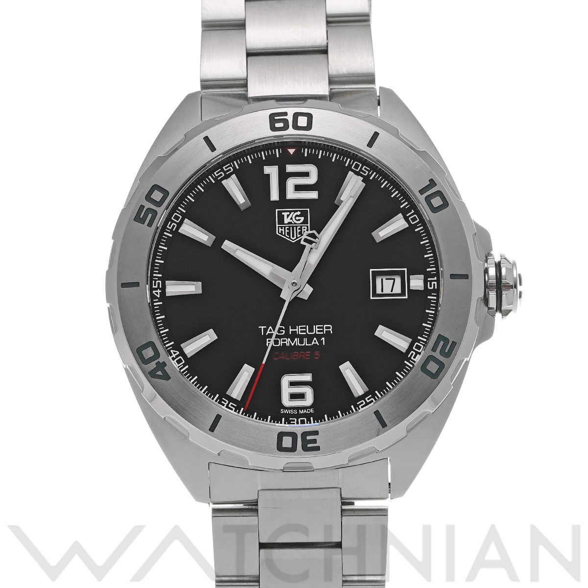 タグ ホイヤー フォーミュラ1 キャリバー5 WAZ2113.BA0875 ブラック メンズ 時計 【中古】【wristwatch】