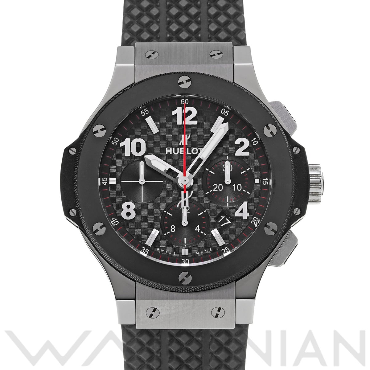 ウブロ ビッグバン スチール セラミック 301.SB.131.RX ブラックカーボン メンズ 時計 【中古】【wristwatch】