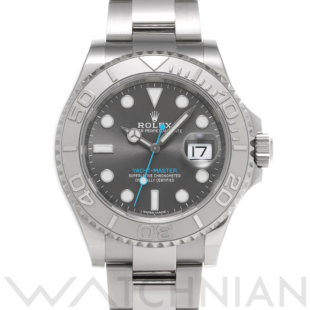 ロレックス ヨットマスター 40 116622 ダークロジウム メンズ 時計 【中古】【wristwatch】