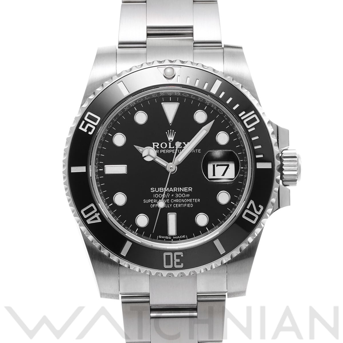 ロレックス サブマリーナ デイト 116610LN ブラック メンズ 時計 【中古】【wristwatch】