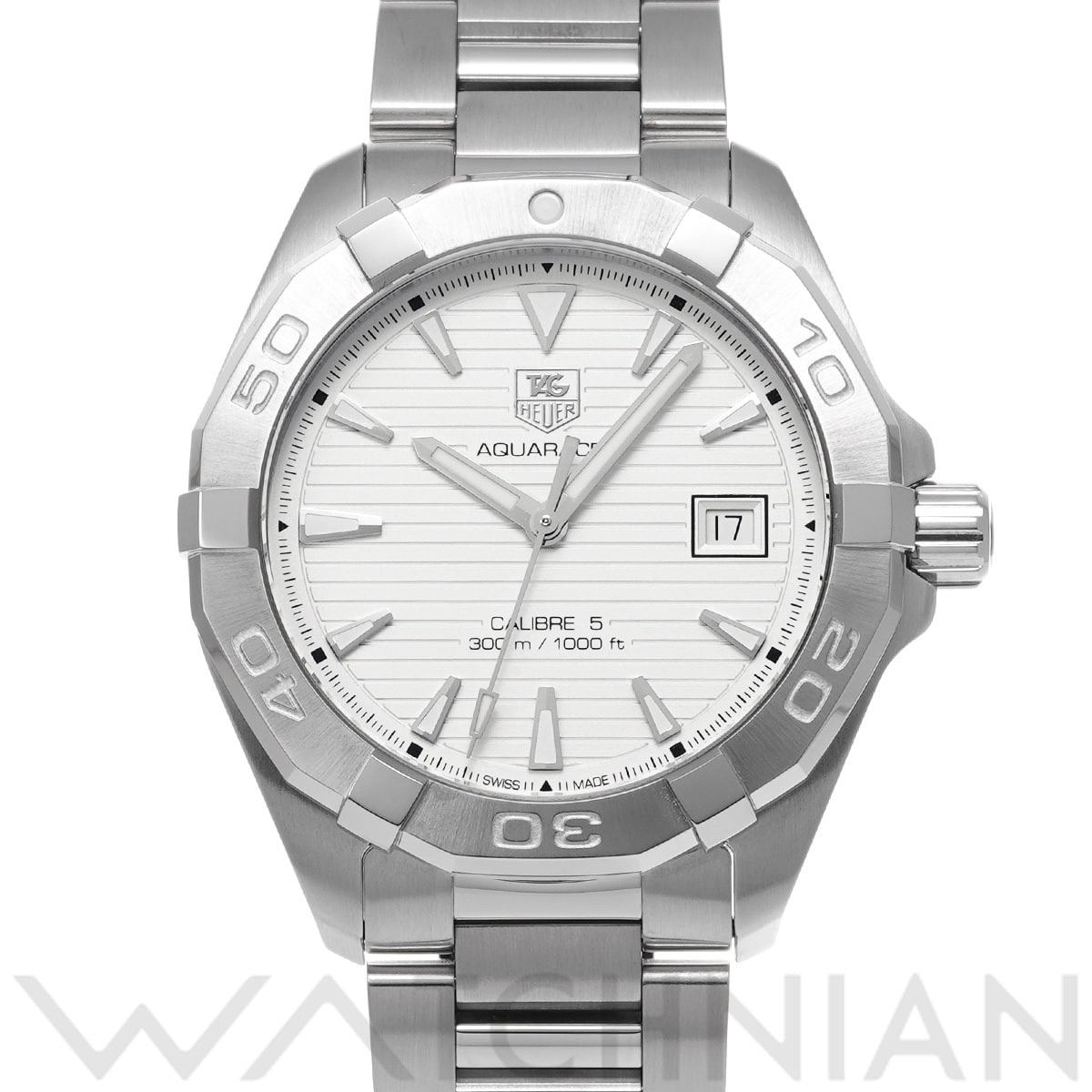 タグ ホイヤー アクアレーサー キャリバー5 WAY2111.BA0910 シルバー メンズ 時計 【中古】【wristwatch】