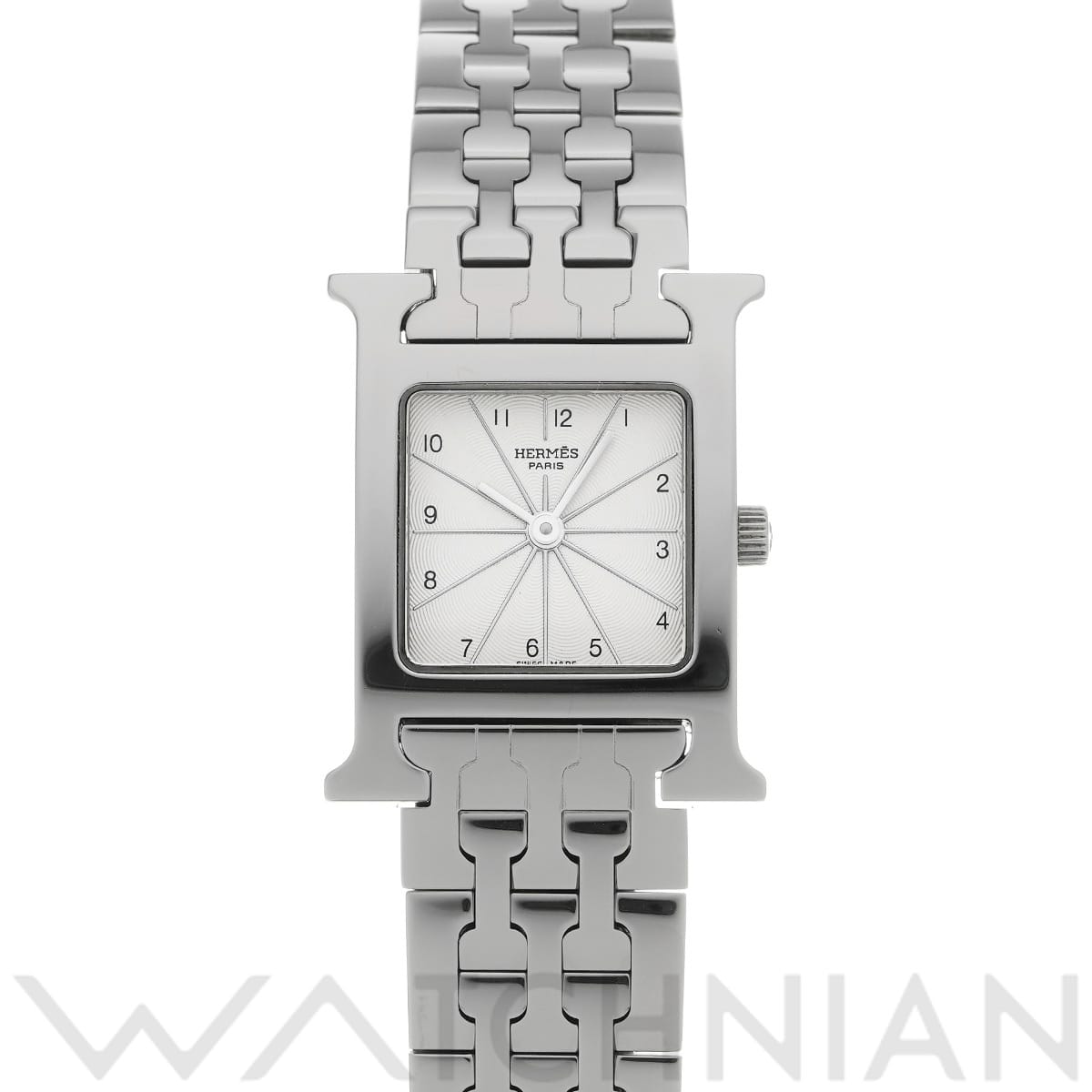 エルメス Hウォッチ HH1.210 シルバー レディース 時計 【中古】【wristwatch】