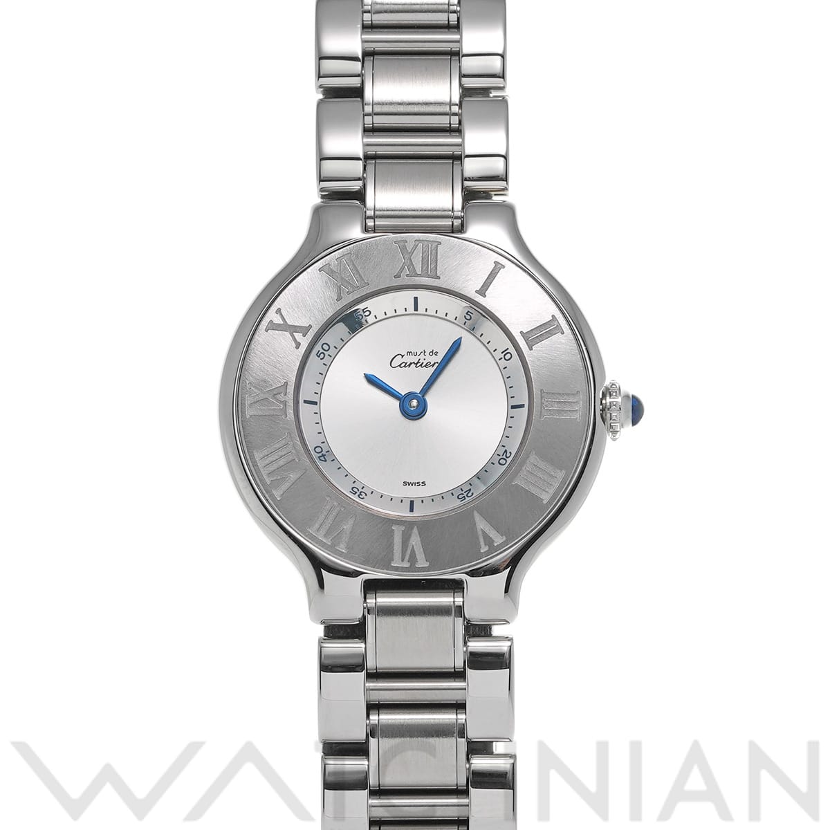 カルティエ マスト ドゥ カルティエ 21 ヴァンティアン W10109T2 シルバー レディース 時計 【中古】【wristwatch】