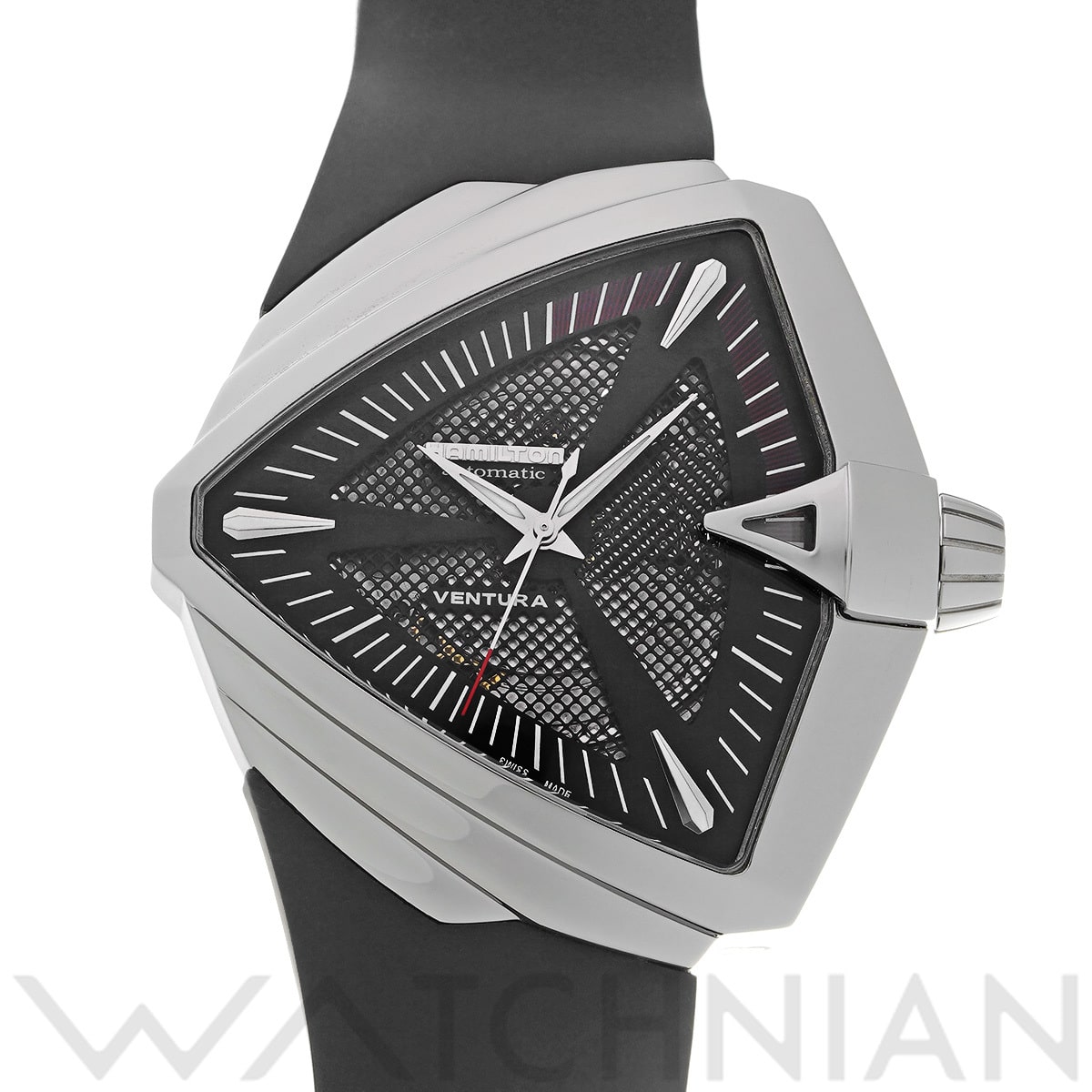 ハミルトン ベンチュラXXL H24655331 ブラック メンズ 時計 【中古】【wristwatch】
