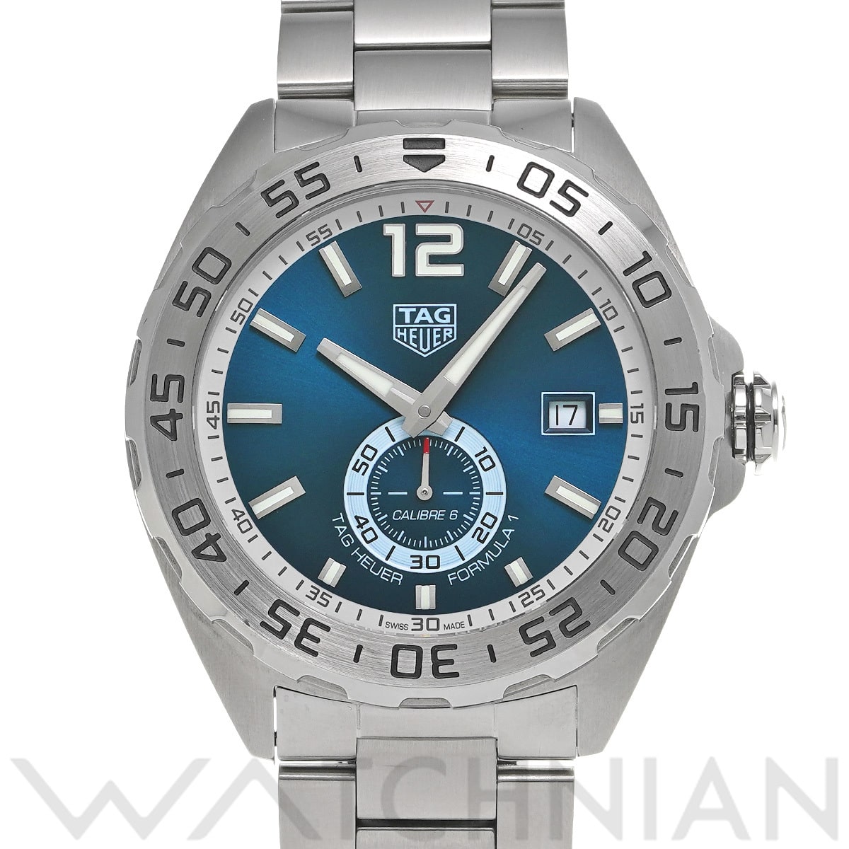 タグ ホイヤー フォーミュラ1 キャリバー6 WAZ2014.BA0842 ブルー メンズ 時計 【中古】【wristwatch】