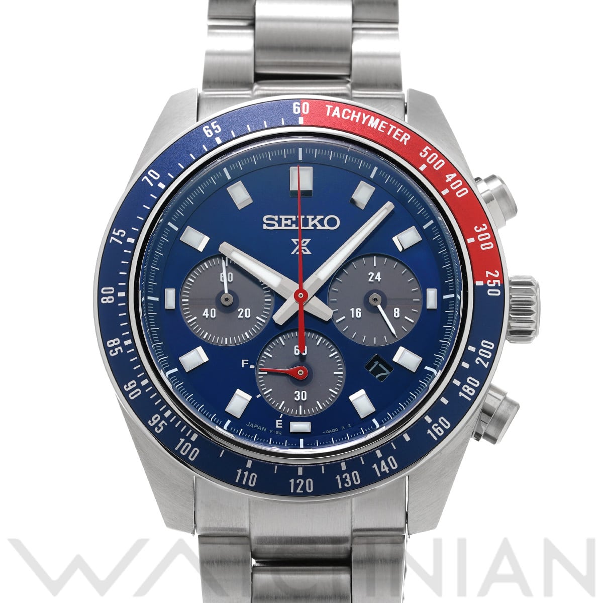 セイコー プロスペックス スピードタイマー SBDL097 ブルー/ブラック メンズ 時計 【中古】【wristwatch】