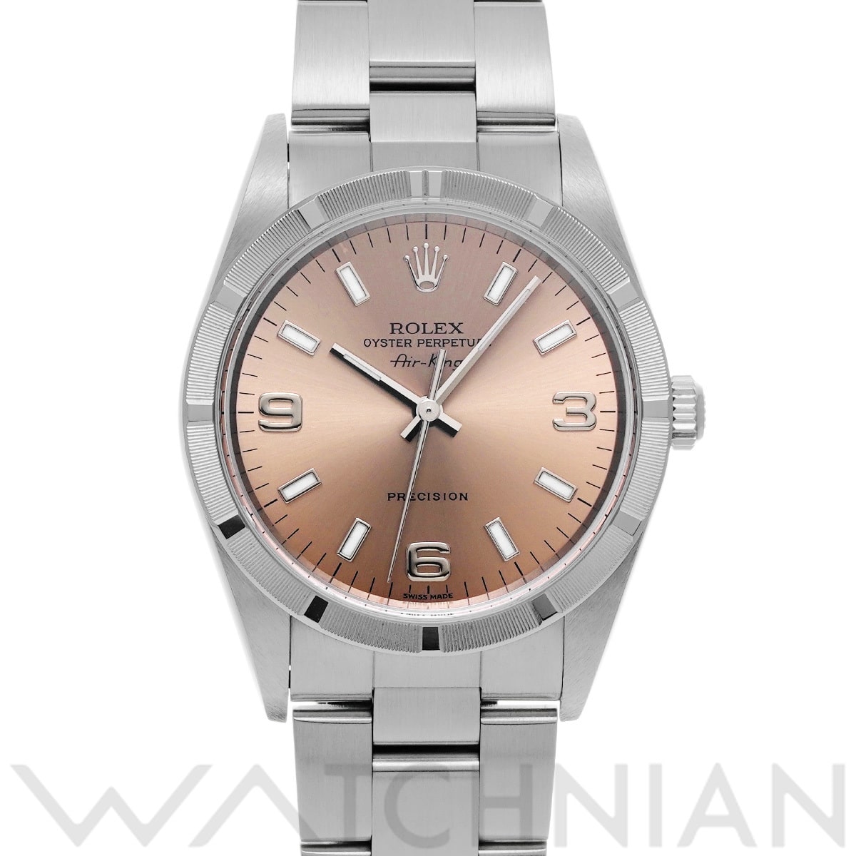 ロレックス エアキング 14010M ピンク メンズ 時計 【中古】【wristwatch】