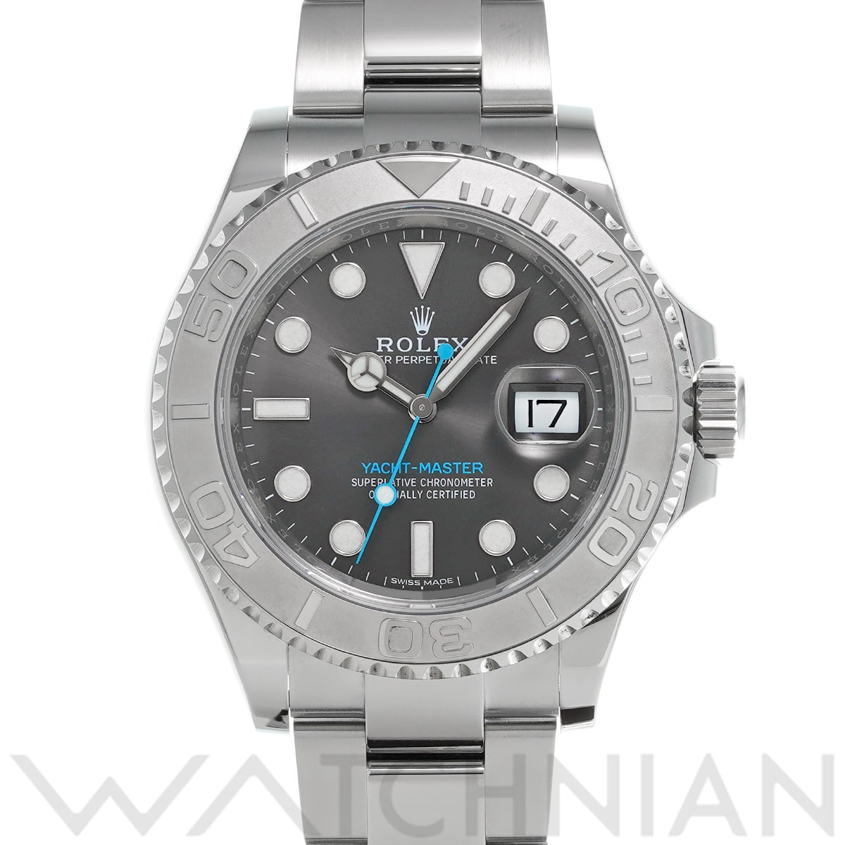 ロレックス ヨットマスター 40 116622 ダークロジウム メンズ 時計 【中古】【wristwatch】